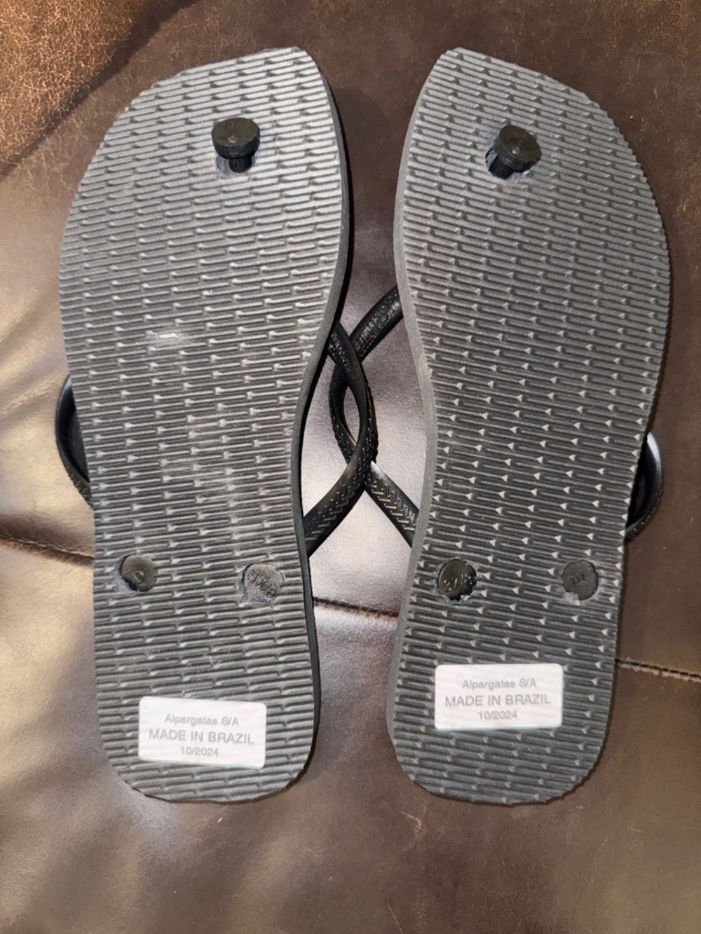 Havaianas Women’s Black Flip Flop Sandals
Size 37-38 - Picture 3 of 5
